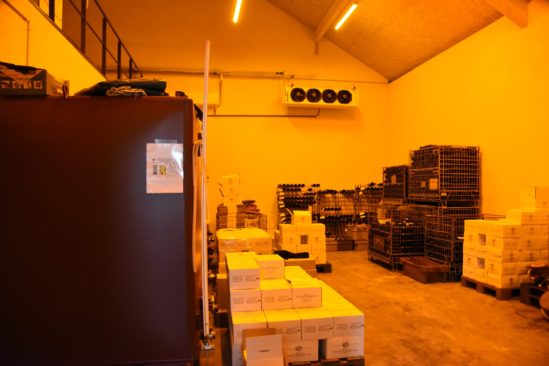 Stockage bouteilles